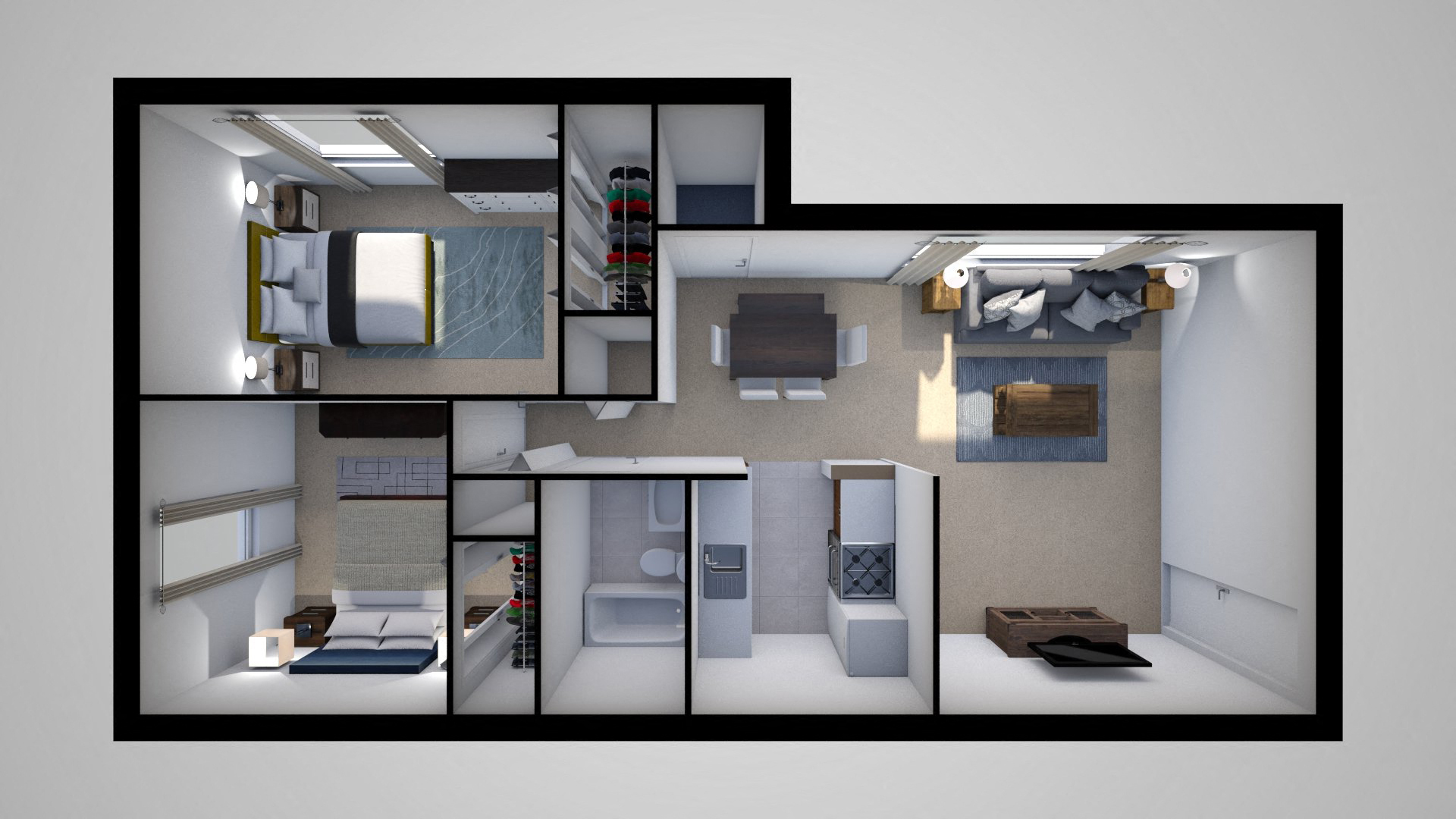 Suite A Floorplan